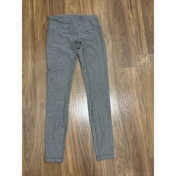 lululemon athletica Pants - Lululemon Women's Sz 4 Gray Fitted Athletic Leggings Pants EUC